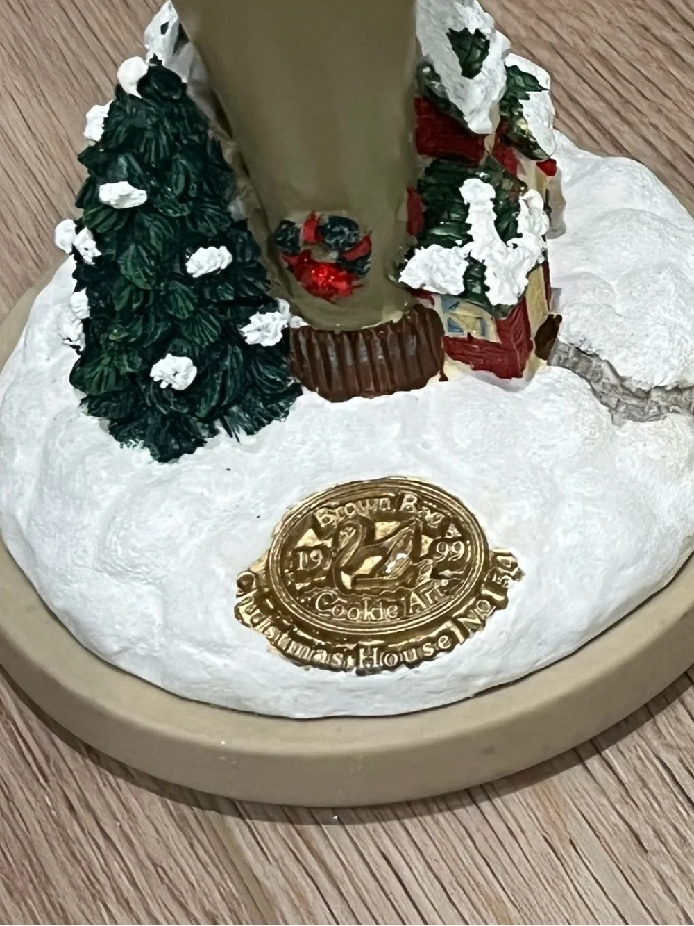 Brown Bag Cookie Art Set of 2 Christmas Cookie Stamps - 1999